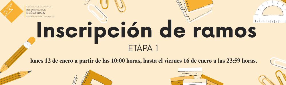 Inscripción de Asignaturas 2026-2