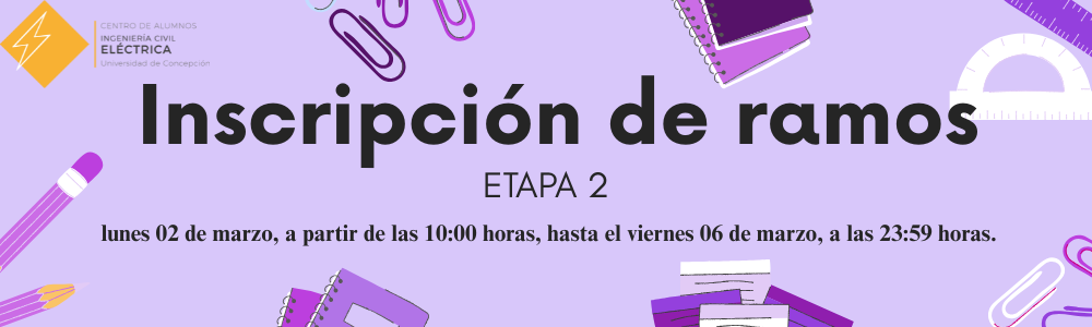 Fin Modificación Inscripción y Notas
